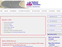 Tablet Screenshot of nhahillclimb.org